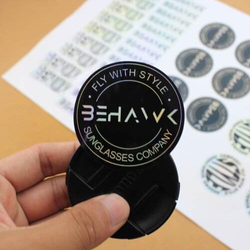 Manufactures make food packaging box label,print customized size sticker