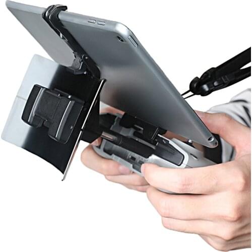 Remote control antenna signal enhancer board + mobile phone tablet holder clip for dji mavic mini 2 / air 2 drone transmitter