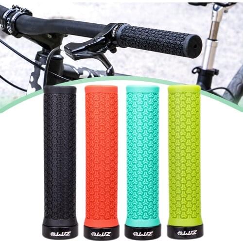 Durable MTB Mountain Bike Grips Anti-Slip Outdoor Shock-Proof Rubber Fixed Gear Bicycle Handlebar Grip Road Cycling Parts