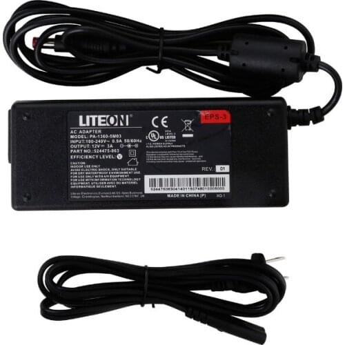 Manufactory Price Free Shipping Export High Quality Power Adapter 12V/3A Suit for 1w,5w,6w Mini Power FM Transmitter