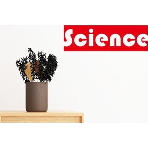 Course Major Economics Computer Education Finance Science History Removable Wall Sticker Art Decals Mural DIY Wallpaper Room