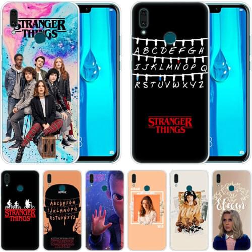 Luxury Silicone Case TV Show stranger things for Huawei Mate 30 20 Lite 10 Pro Y5 Y6 Y7 Pro 2019 Y9 Prime 2019 2018 Y6 Pro 2017