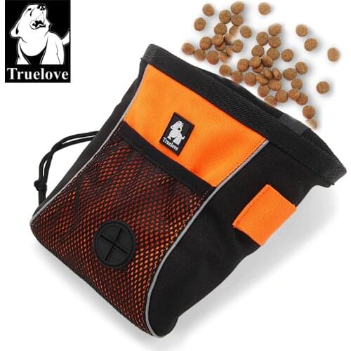 Truelove Pet Dog Treat Bags Portable Travel Training Clip-on Pouch Dog Bag Easy Storage Belt Bag Poop Dispenser Dogs Accessories