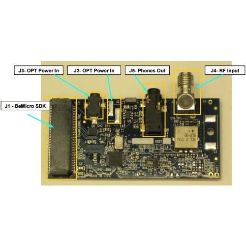 UDPSDR-HF1 LTC2249 ADC Development Board 80MSPS SDRstick Programmer IDE