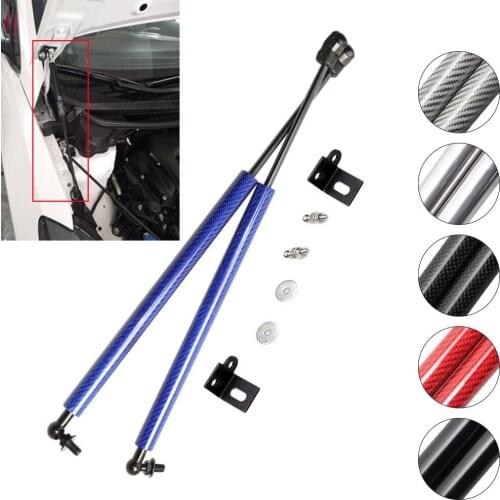 Carbon Fiber Modify Gas Struts for KIA K3,K3S 2013-2018 for Forte K3 Kia Cerato Front Hood Bonnet Lift Support Dampers springs