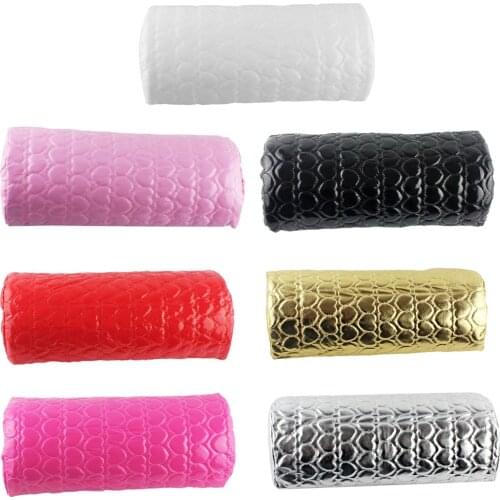High Quality 1PC Hand Rest Pillow Manicure Hand Support Cushion PU Leather Cover Sponge Filler Hand Arm Holder Pillow