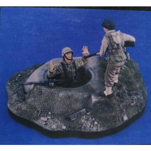 1/35 Resin Figure Model Kit Unassambled Unpainted //925 with platform