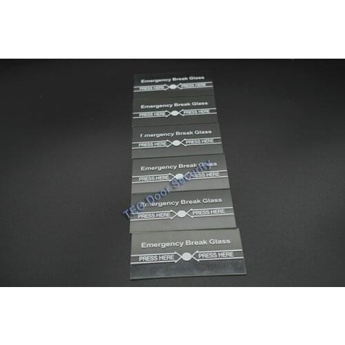 100Pcs Per Lot Emergency Break Glass FULL ENGLISH911 Alarm Button for Fire and Emergency A part of Access System