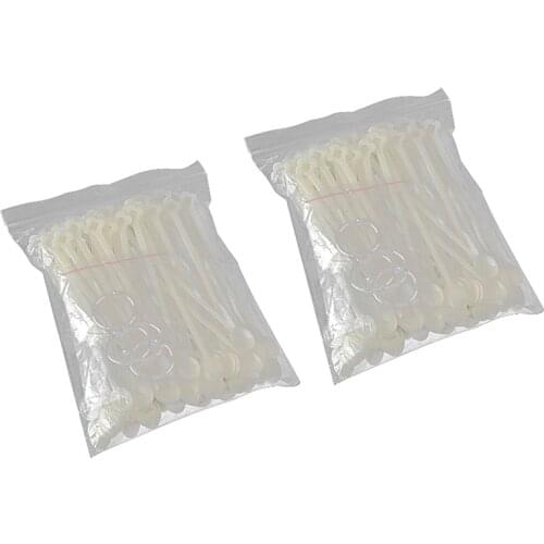 200PCS False Nails Display Tips Natural Color Card Practice Tips Polish Shows Manicure Buckle Ring Nail Art Tool