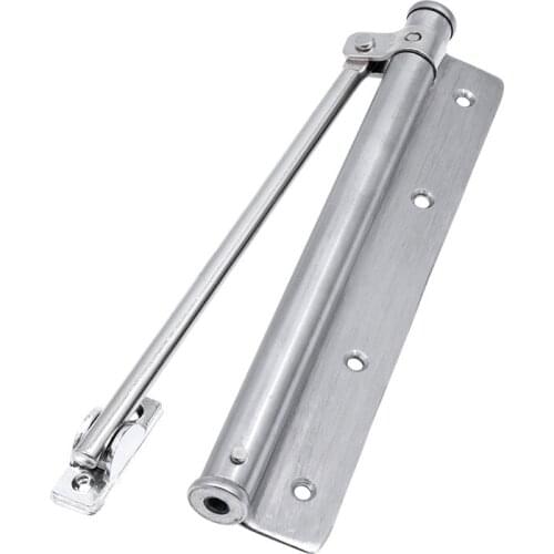 Automatic Buffer Door Closer Adjustable Door Automatic Closer Stainless Steel Spring Door Closer Door and Window Accessories