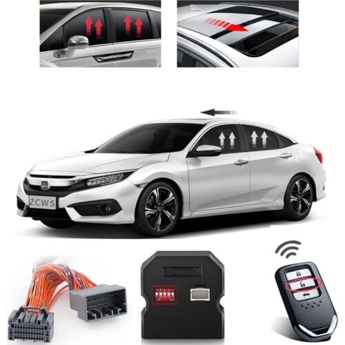 Automatic Window Lifter Modified For Honda Civic Tenth Generation 2016 2017 2018 2019 2020 Automatic Lifting Automatic Lock