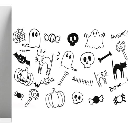 AZSG Happy Halloween Cute Ghost Bat For DIY Scrapbooking/Card Making/Album Decorative Silicone Stamp Crafts