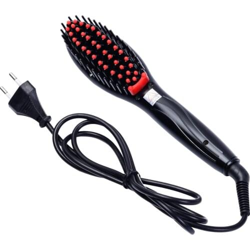 Free Shipping Hair Brush Fast Hair Straightener Comb hair Electric brush comb Irons Auto Straight Hair Comb brush