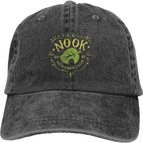 Nook Neighbors Club Baseball Cap Men Caps Women Snapback animal crossing new horizons Caps