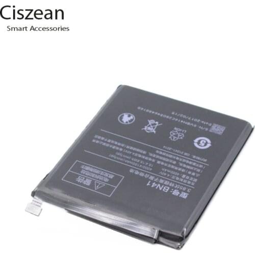 Ciszean 10Pcs/lot 4100mAh BN41 Replacement Battery For Xiaomi Redmi Note 4 Hongmi Note 4 Li-ion Polymer Powerful Batteries