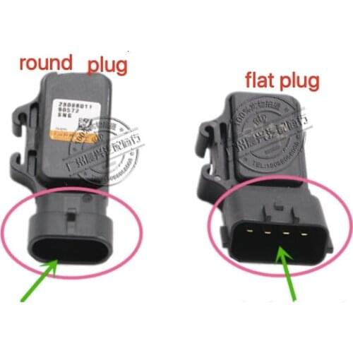 1pc for Lifan 320 520 620 intake air pressure temperature sensor round flat plug