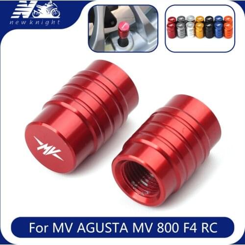 For MV AGUSTA MV 800 F4 RC BRUTALE 990R Turismo Veloce 800 Rivale 800 Brutale 675 Brutale 800/RR Motorcycle Tire Valve Stem Caps