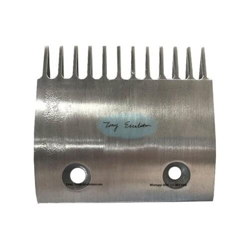 OTIS SIGMA Escalator 2L08779 Comb Aluminium L145MM W100MM Hole Pitch 90MM Center 16Teeth