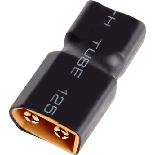 HX5D Deans T Plug Female to XT-60 Male Converter Adapter Lipo Battery ESC-Black New