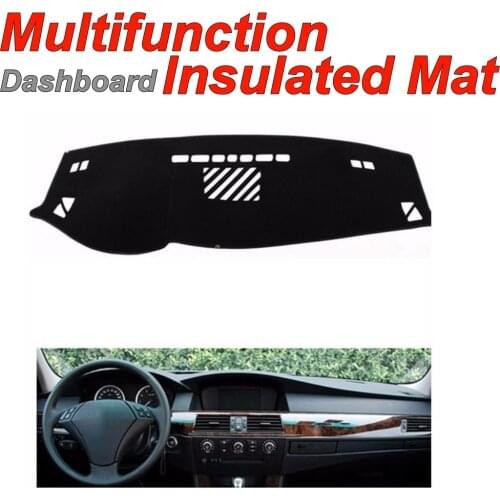 Dashboard Mat Insulated Original Factory Shape pad Protection Cover Carpet Dashmat For BMW 5 528 520 525 530i E60 E61 2004~2010