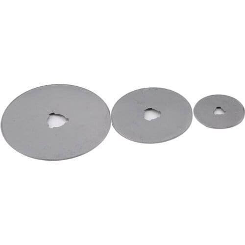 28/45/60mm Patchwork Tools Safe Roller Wheel Round Knife For Hand Cutting Leather Fabrics Wheel Knife Rotary Cutt