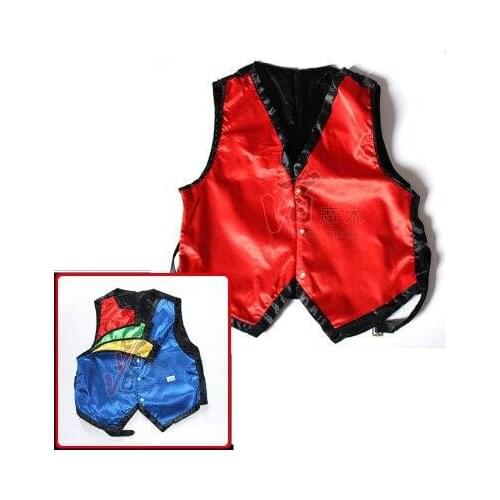 Color Changing Vest By Lee Alex Four color - Magic Tricks,Mentalism,Stage Magic Props,Comedy,Magia Toys Classic Magie