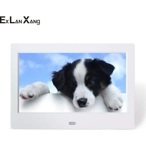 7 Inch High-Definition Picture Multimedia Player MP3 MP4 Alarm Clock Digital Photo Frame Christmas Gift