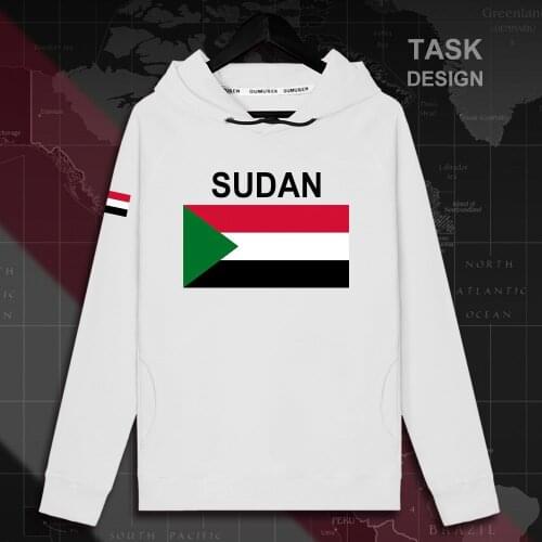 North Sudan Sudanese SDN Islam mens hoodie pullovers hoodies men sweatshirt streetwear clothing hip hop tracksuit nation flag 02