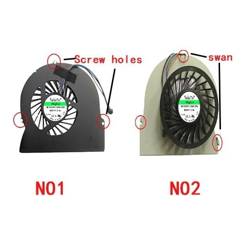 New fan for HP EliteBook 8570W 8560w CPU fan MF60150V1-C000-S9A MF60150V1-C001-S9A 690630-001 690629-001 690628-001