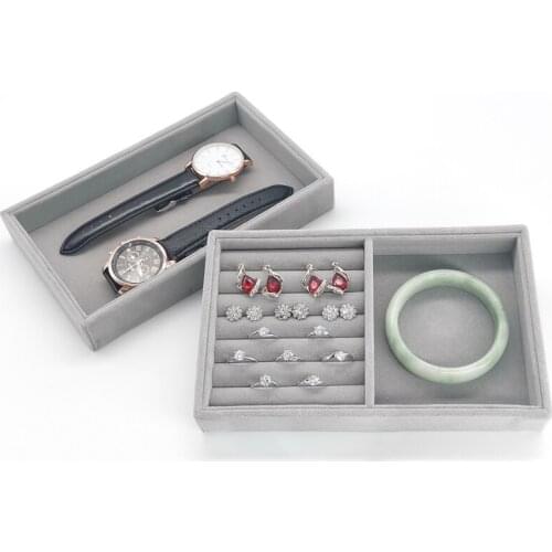 High Quality Multi-functional Jewelry Tray Ring Necklace Storage Organizer Bracelet Watch Display Drawer Stuff Finishing Dish