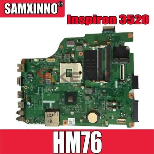 Original Laptop motherboard For DELL Inspiron 3520 HM76 Mainboard CN-0W8N9D 0W8N9D DV15 MLK MB 11280-1 MXRD2 SLJ8F