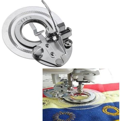 Suitable For Feiyue Singer Brother Heavy Machinery Butterfly Household Electric Sewing Machine Disc Embroidery Presser Foot