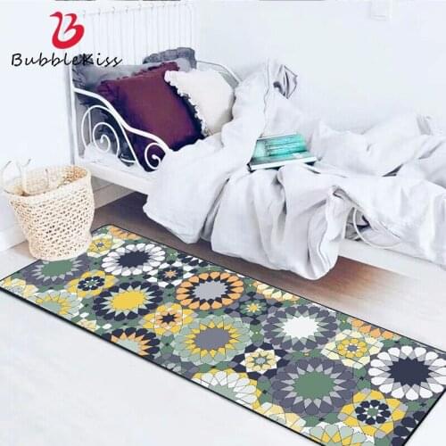 Bubble Kiss Long Kitchen Carpet Home Non-Slip Bathroom Rug Water Absorption Entrance Doormat Living Room Bedroom Table Carpet