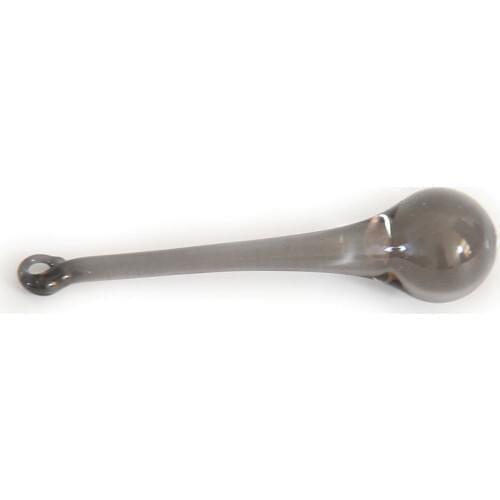 16x60mm/20x80mm Smoke Gray Crystal Flat Chandelier Light Glass Chandelier Parts Glass Spare Parts Crystal Christmas Ornaments