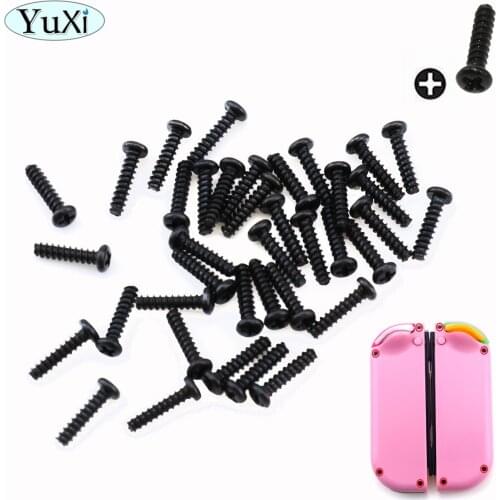 YuXi 100pcs/lot Cross Shape Type screws For Nintendo NS NX Joy Con Replacement Three wings Screws For Nintend Switch screws