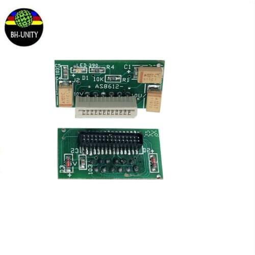 10pcs/lot eco solvent printer parts Xaar 128 printhead transfer card Leopard JHF Vista 3312 printer Xaar head connector