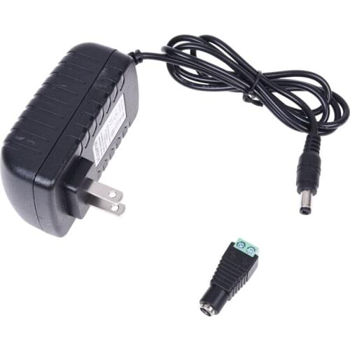 12V Power Supply Adapter 2A Transformer 110-220V & Gift