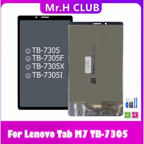 7" LCD For Lenovo Tab M7 TB-7305 TB-7305F TB-7305i TB-7305x LCD Display With Touch Screen 3G 4G WIFI Digitizer Assembly+Tools