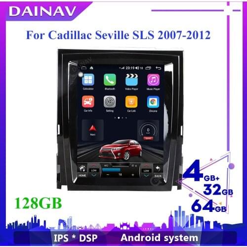 Vertical Screen Android Car Radio GPS Navigation For Cadillac Seville SLS 2007 2008 2009 2010-2012 Car Multimedia DVD Player