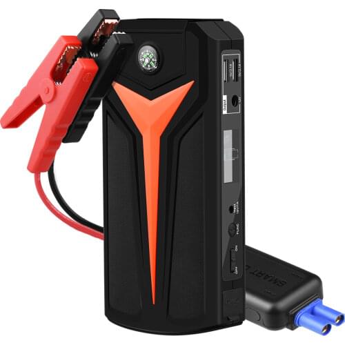 AsperX 18000mAh Car Jump Starter Charger Battery Emergency Power Bank 12V Car Booster Vehicle Starting Device With Flash Light