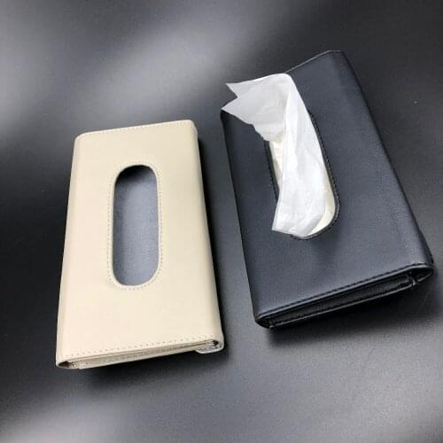 Car Sun visor Tissue Boxes Case For Honda Ciimo Elysion AVANCIER CR-Z INSIGHT UR-V XR-V Legend N-Box N-WGN
