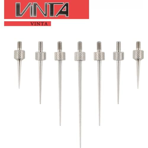 Free Shipping 5pcs CNC Probe Lever Dial Indicator Measuring Tip CMM HSS Sharp Head Thread M2.5 Gauge Pin Pointed Gage Sonde