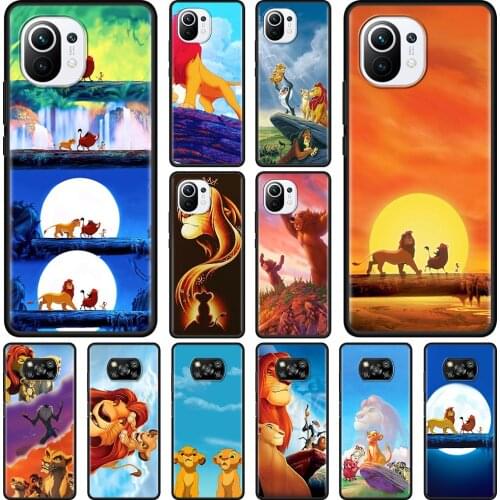 Hakuna Matata Lion King Phone Fundas Poco F3 M3 X3 NFC Pocophone F1 Silicone Shell For Xiaomi Note 10 Pro Lite Cover Soft Case