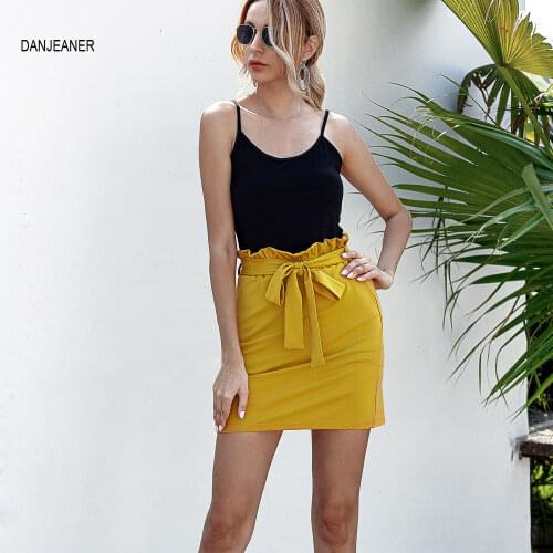 DANJEANER High-waisted Pencil Skirts