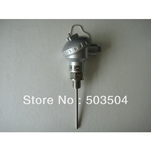 Temperature Pt100 Transmitter with 4-20mA Output, thread connection, 1/2''NPT , Movable fastener