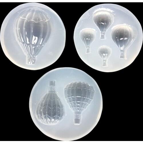 Hot air balloon drop uv glue clay silicone mold mobile phone shell accessories pendant