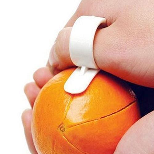 Creative Mini Convenient Barker Ring Type Clever Potable Open Orange Device