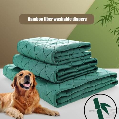Reusable Pet Diapers For Dog Urine Water Absorbency Diaper Sleeping Bed Pet Dog Absorbent Mat Puppy Training Pad Baby Diapers
