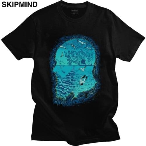 Fashion Ragnar Lothbrok T shirt Men Short Sleeved Crew Neck Cotton T-shirt Graphic Vikings Valhalla Son of Odin Tee Gift Merch