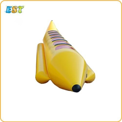 Aqua inflatable flyfish boat towable PVC water floating inflatable banana boat for sale